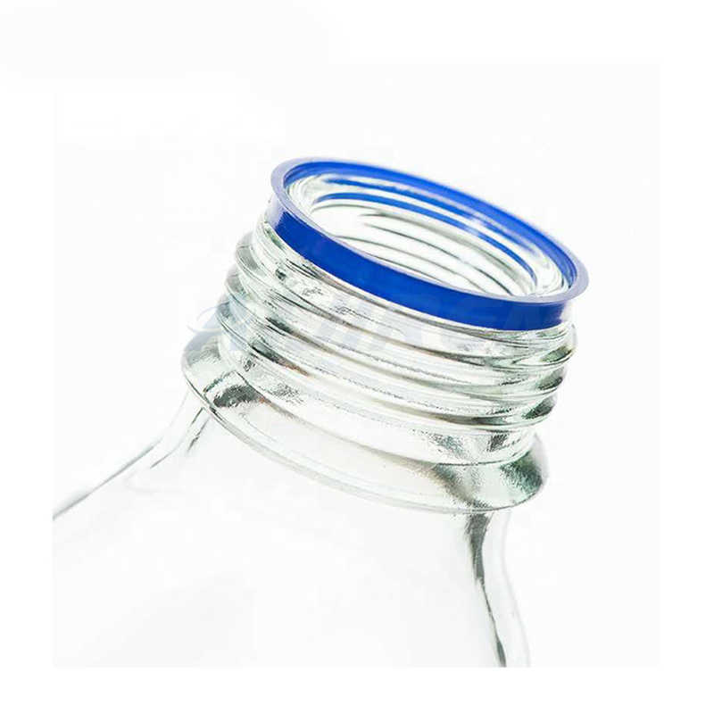 with blue screw cap 60ml clear reagent bottle